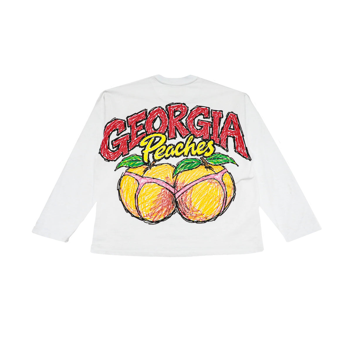 Georgia's Finest Long Sleeve — back flat lay