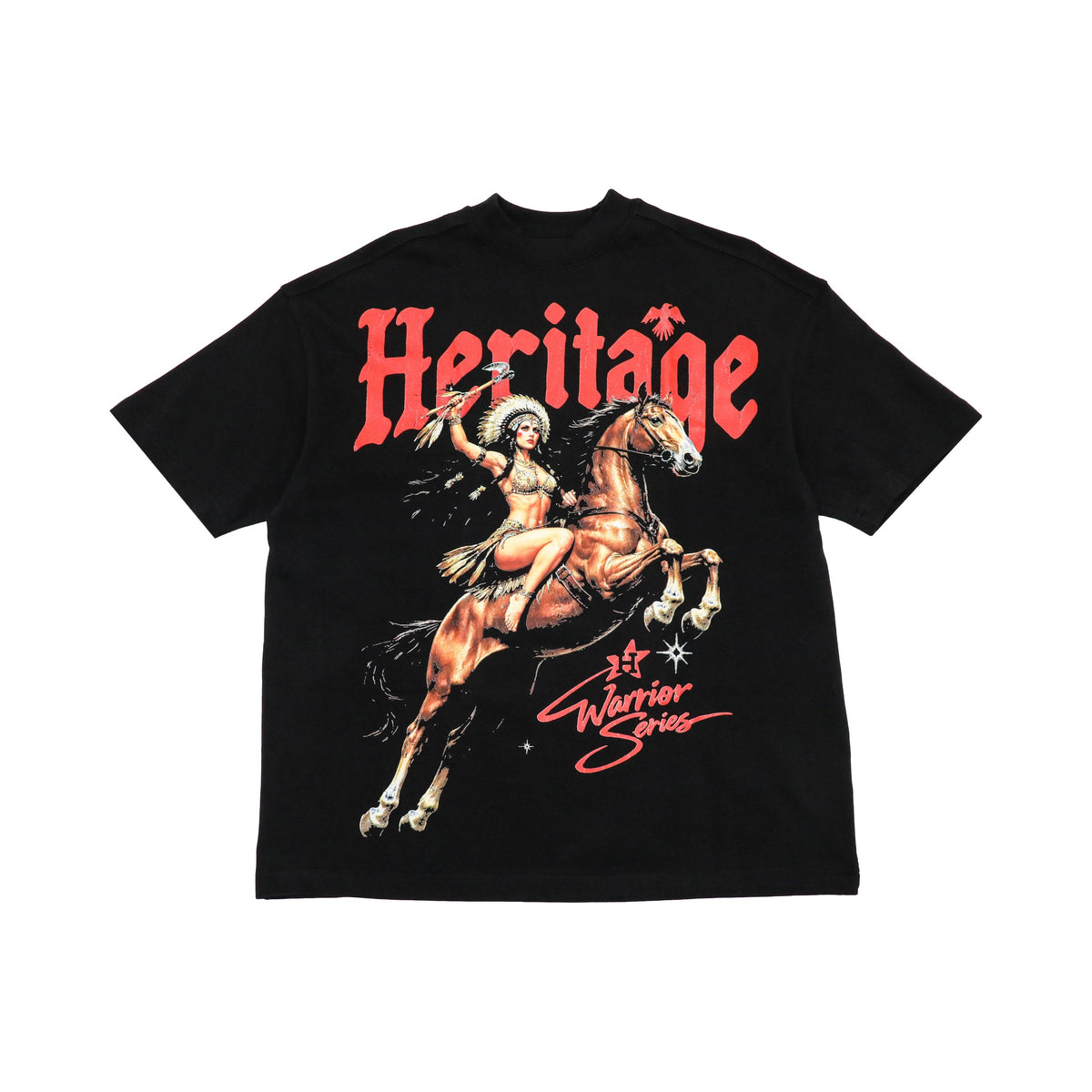 Heritage Warrior — front flat lay on a white background.