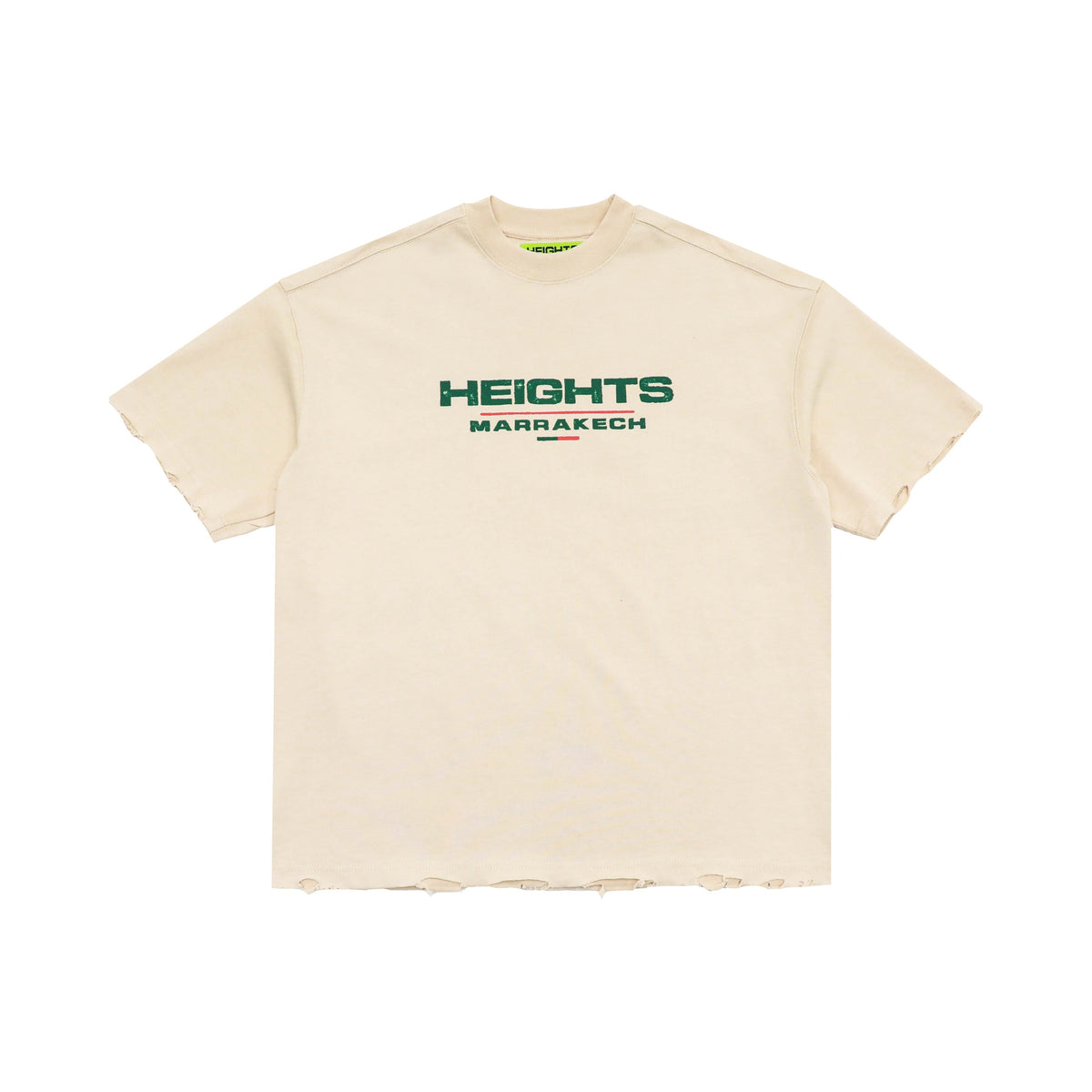 Marrakech Resort Tee — front flat