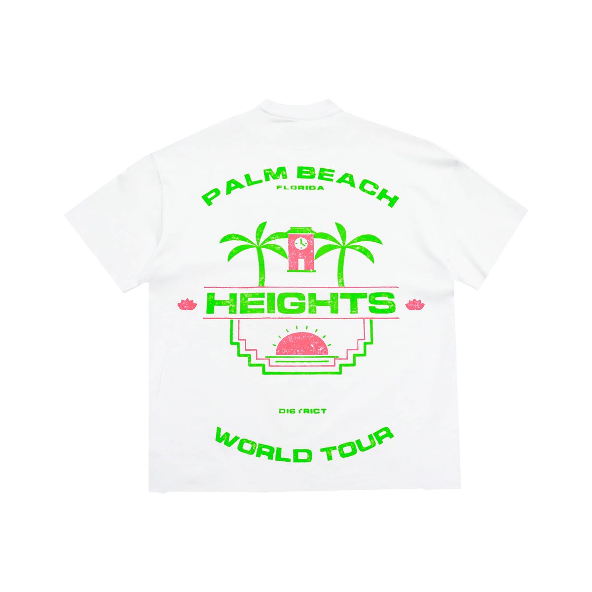 Palm Beach — back flat on white background