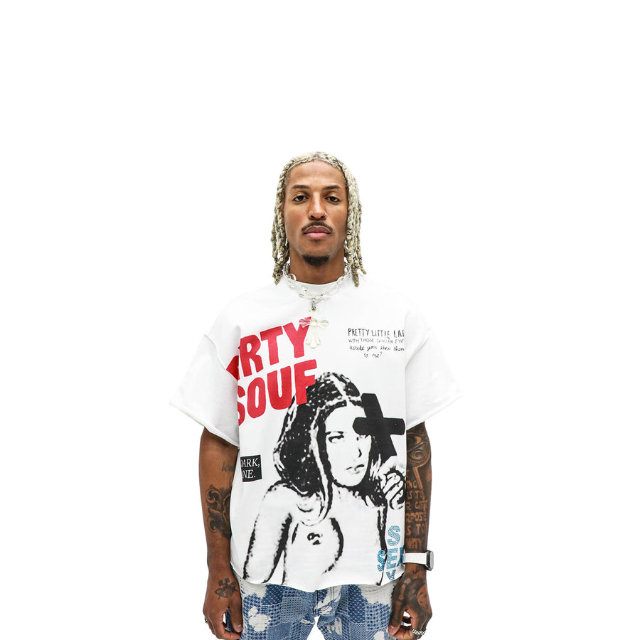 Pretty Little Lady T-shirt modeled front