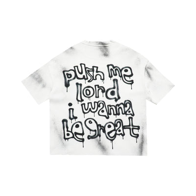 Push Me Lord — back flat on white background