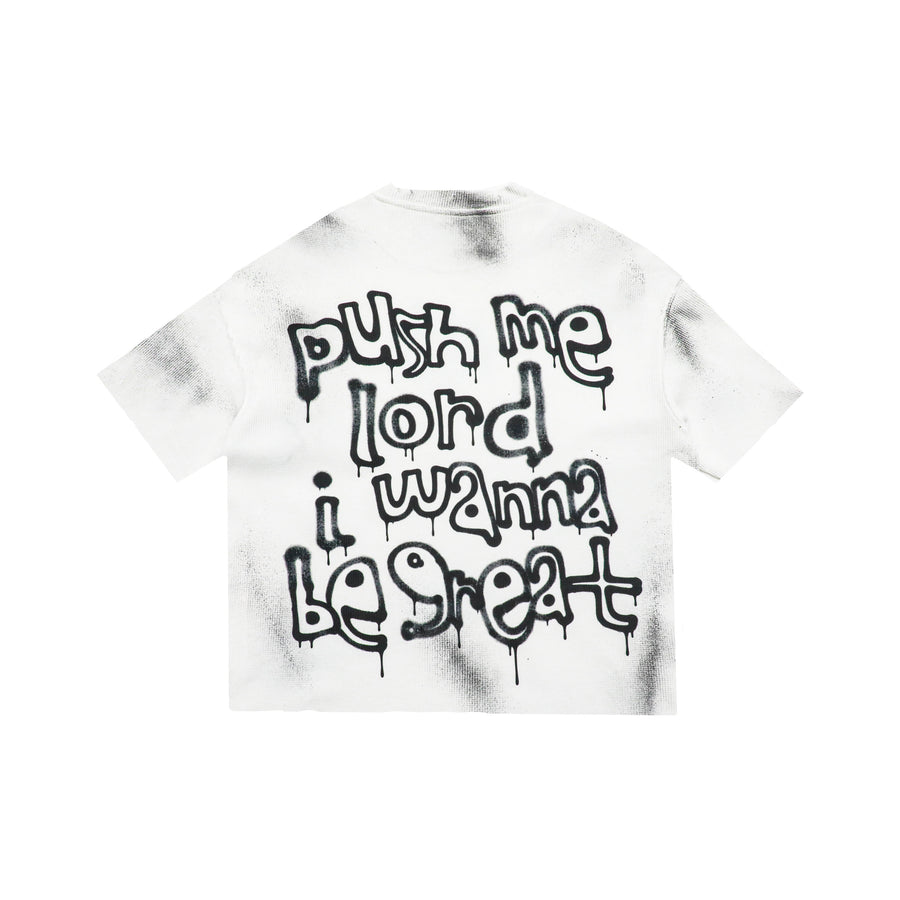 Push Me Lord — back flat on white background
