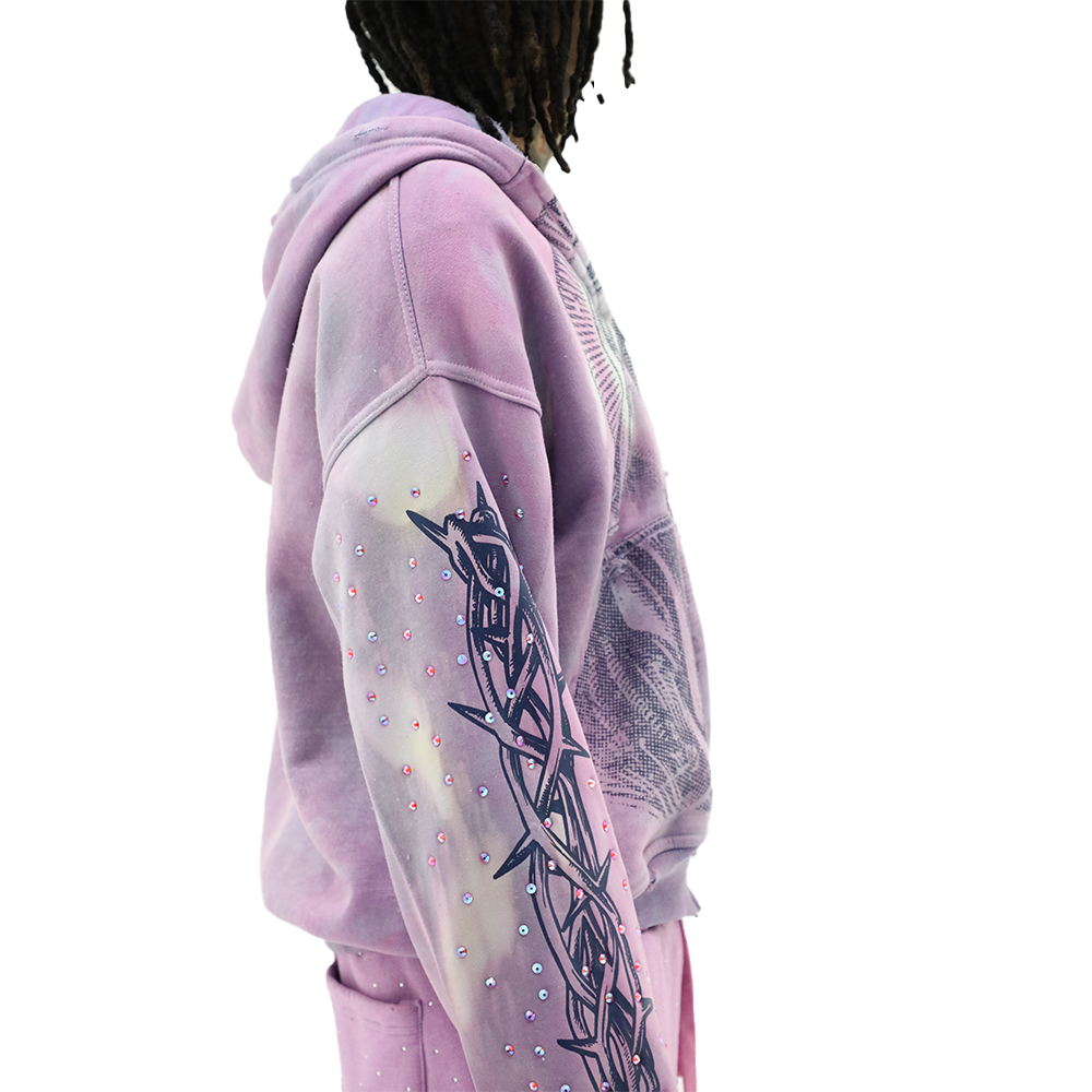 Virgin Mary Rhinestone (Sleeves)