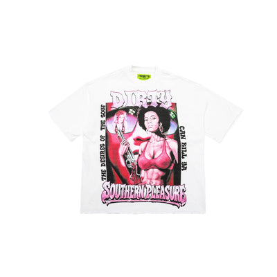 Southern Pleasure T-shirt front flat lay