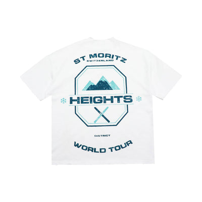 St. Moritz Resort Tee — back flat