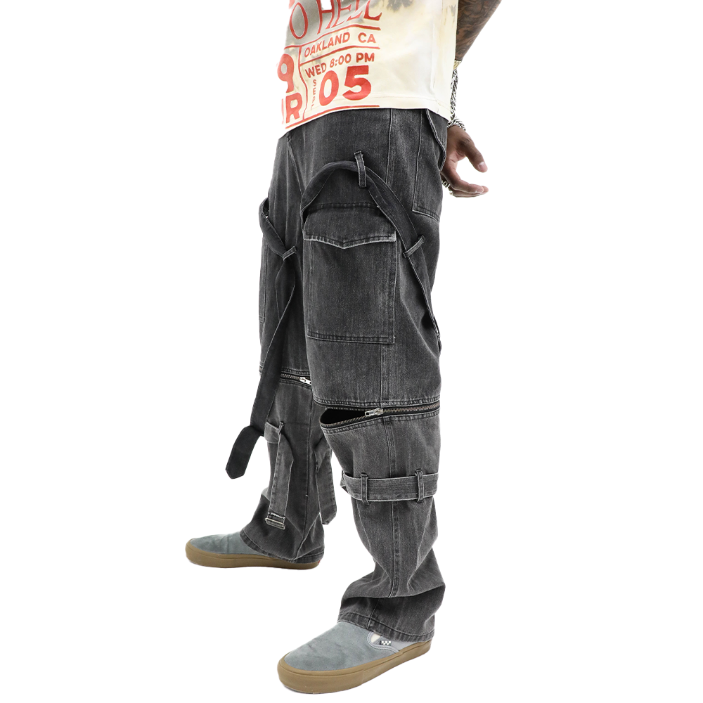 Denim Baggy Patchwork