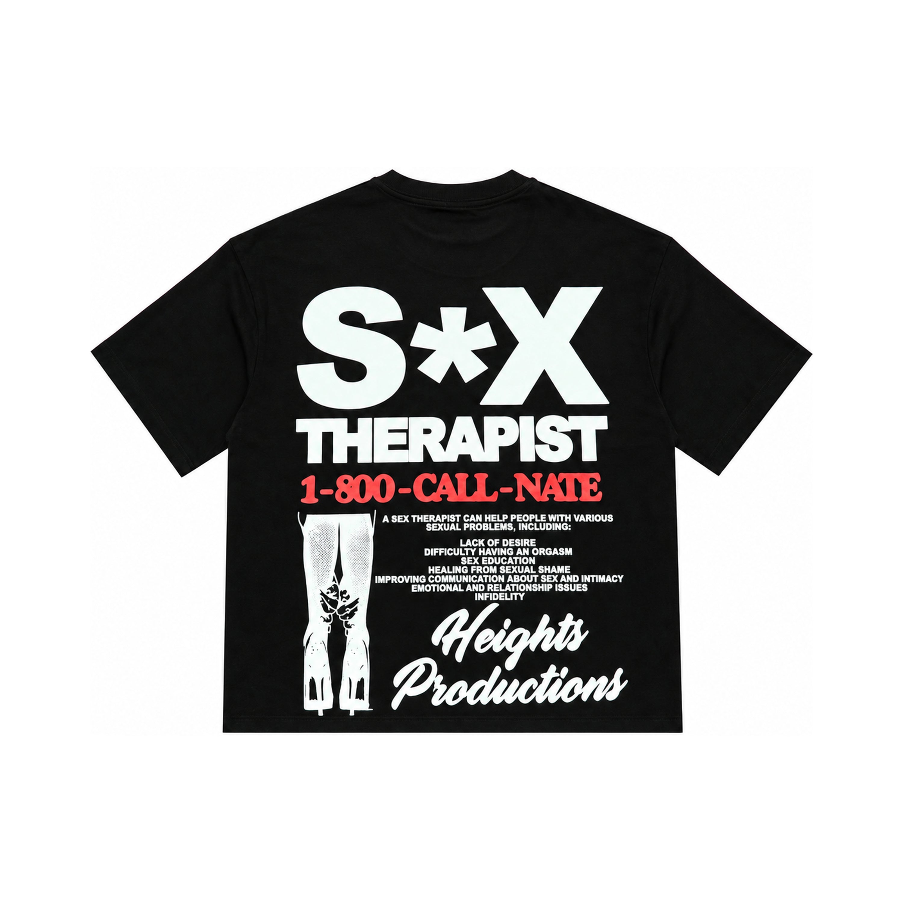The Sex Therapist Tee – Heavyweight Graphic Tee – HeightsDistrict